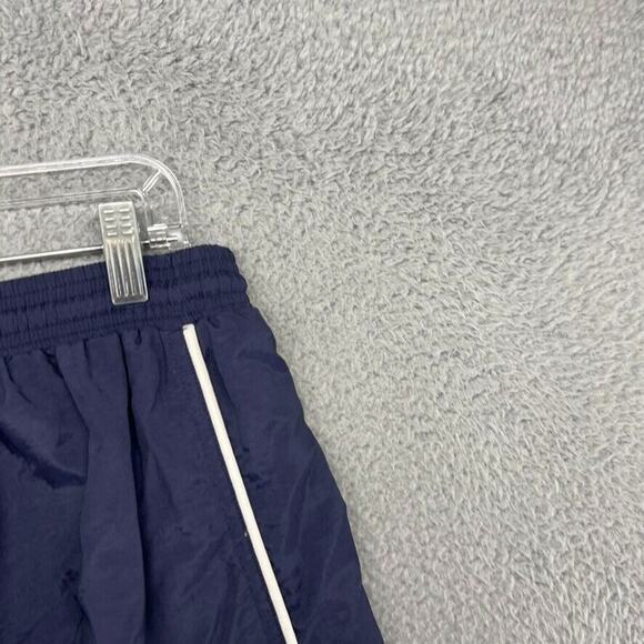 Vintage Puma Track Pants Men's medium Blue Cuffed joggers Embroidered Logo 90s - Picture 9 of 12